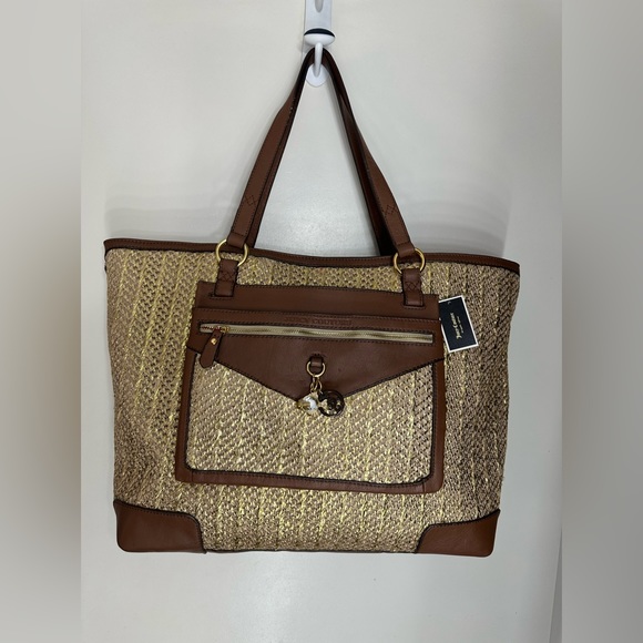 Juicy Couture Palm Springs Metallic
Straw Tote Bag - Picture 2 of 13